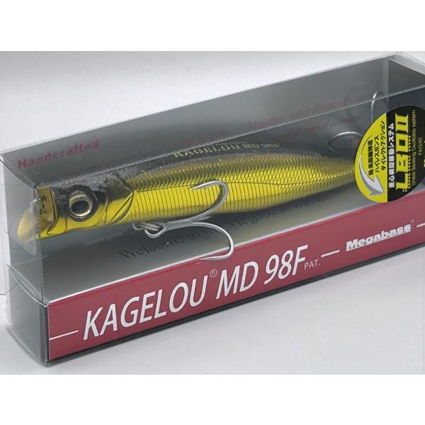 Megabass（メガバス） KAGELOU MD 98F カゲロウ MD 98F GLX GOLD RUSH