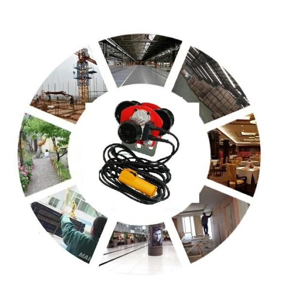 電動トロリー 能力1000kg 1.0t リモコンコード長さ:5m チェーン