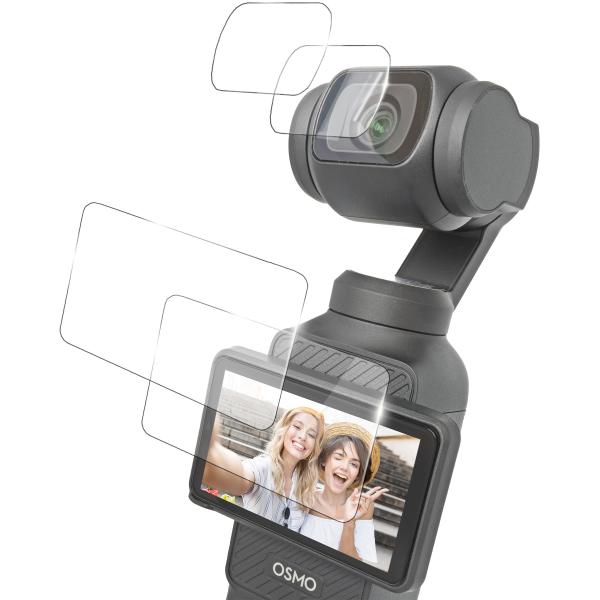 Osmo DJI Pocket 3 専用 ガラスフィルム 液晶 保護 硬度9H モニター用