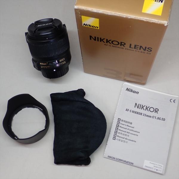 NIKKOR Nikon AF-S 35mm f/1.8G ED 単焦点 フルサイズ ブラック