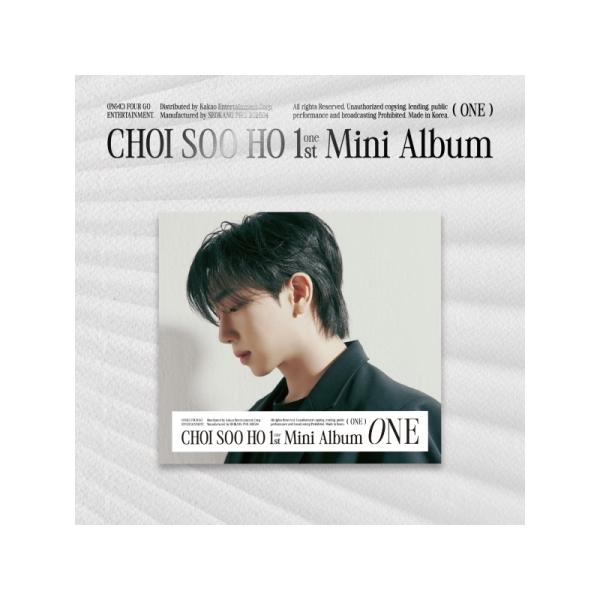チェ・スホ(CHOI SOO HO) / ONE DIGIPACK VER.｜韓国 K-POP CD