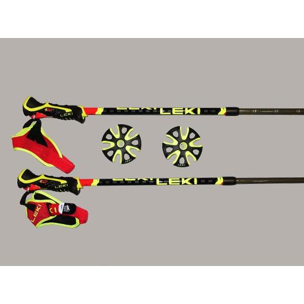 LEKI・レキ「無段階伸縮式VENOM VARIO3Dカーボンケブラー」26年