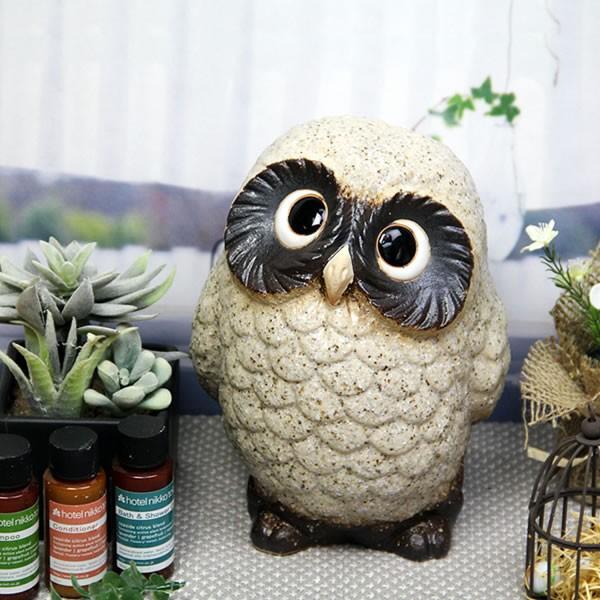 信楽焼 ふくろう 陶器 フクロウ 置物 かわいい おしゃれ ギフト 玄関