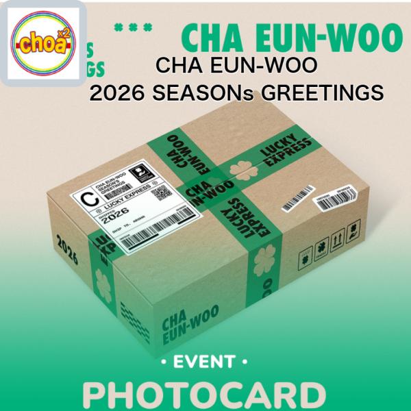 CHA EUN-WOO - 2026 SEASON'S GREETINGS [LUCKY EXPRESS] チャ・ウヌ