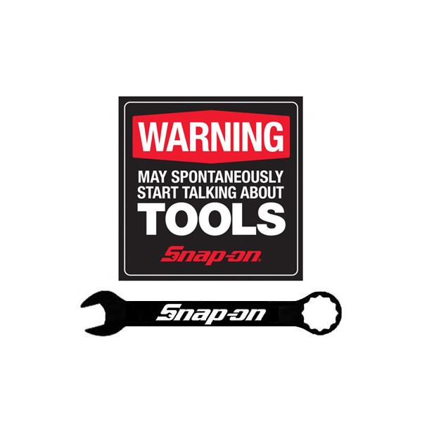 Snap-on（スナップオン）ステッカー「WARNING DECAL」 : ショウエイ