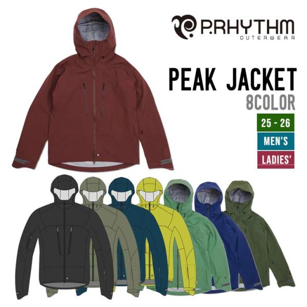 P.RHYTHM プリズム 25-26 PEAK JACKET ピーク ジャケット 2025-2026