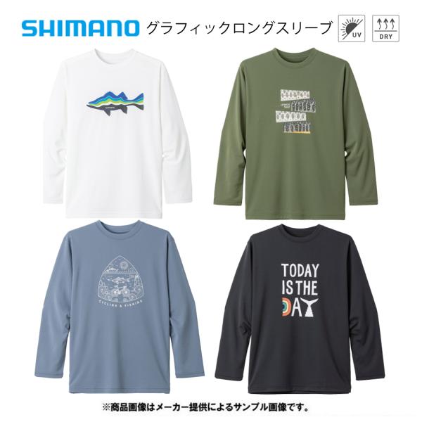 シマノ（SHIMANO） '22 グラフィック ロングスリーブ (フィッシング