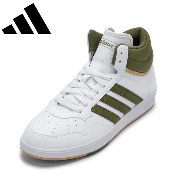 adidas（アディダス） HOOPS 4.0 MID JQ5343 メンズ スニーカー