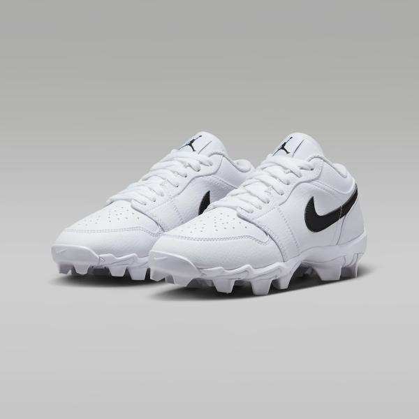 Jordan NIKE 1 Low Youth Cleat White/Black/Black ナイキ ジョーダン