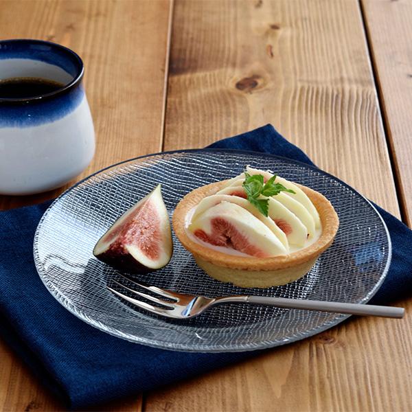 ガラスプレート 19cm networkガラス食器 ガラス プレート 皿 お皿 中皿