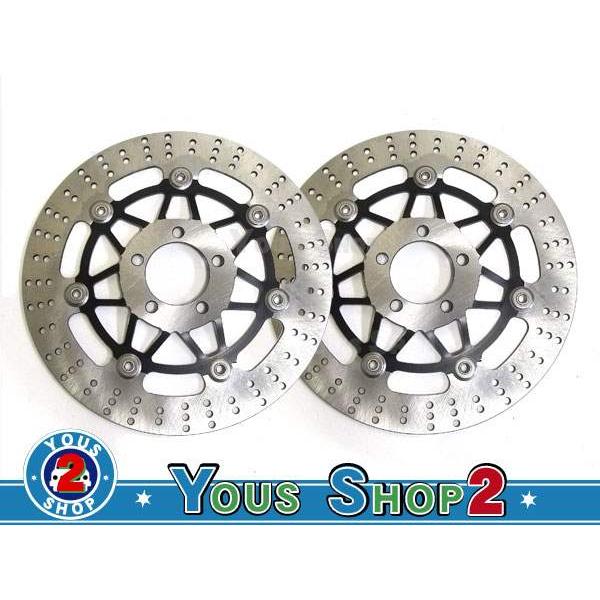 ZRX400 ZXR400 ZZR400 ZZR600 フロント ブレーキ ディスク 左右 : shop
