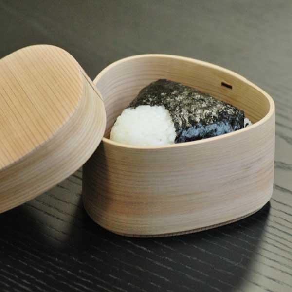 柴田慶信商店】曲げわっぱ おむすび弁当箱 三角 : POST DETAIL Yahoo店