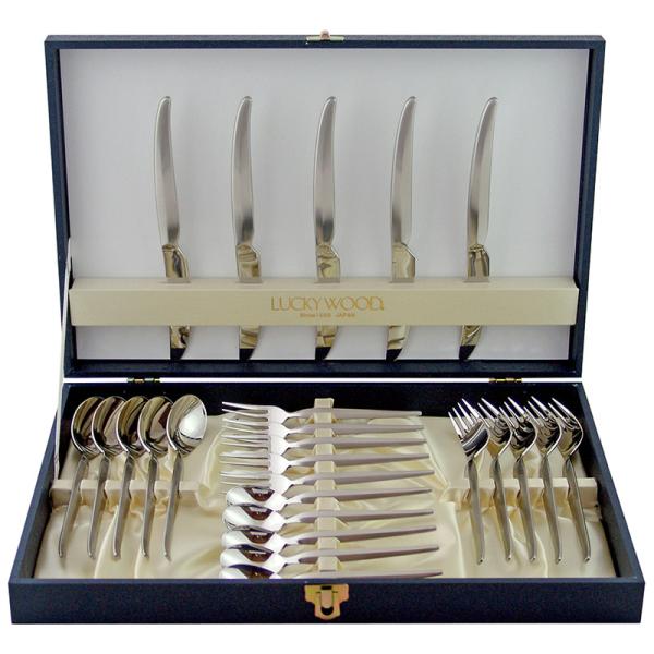 LUCKY WOOD（ラッキーウッド） カトラリーセット ナイフ フォーク