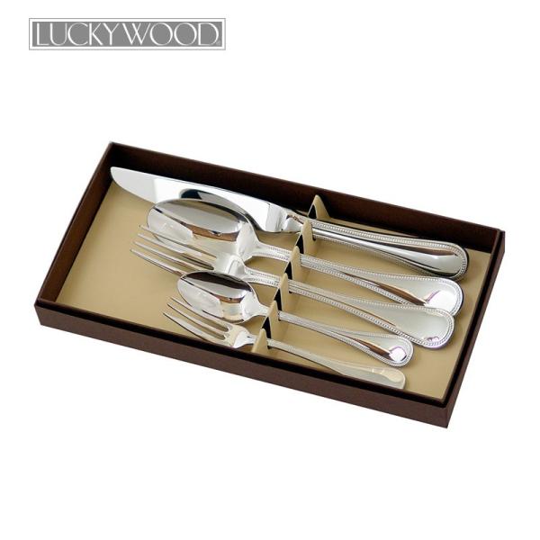 LUCKY WOOD（ラッキーウッド） カトラリーセット ナイフ フォーク