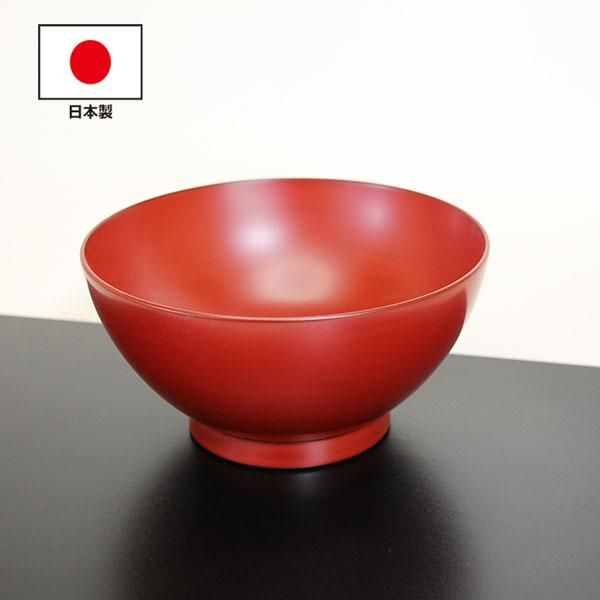 麺鉢 どんぶり 和食器 木製 日本製 漆塗り 越前漆器 大鉢 古代朱 畠中