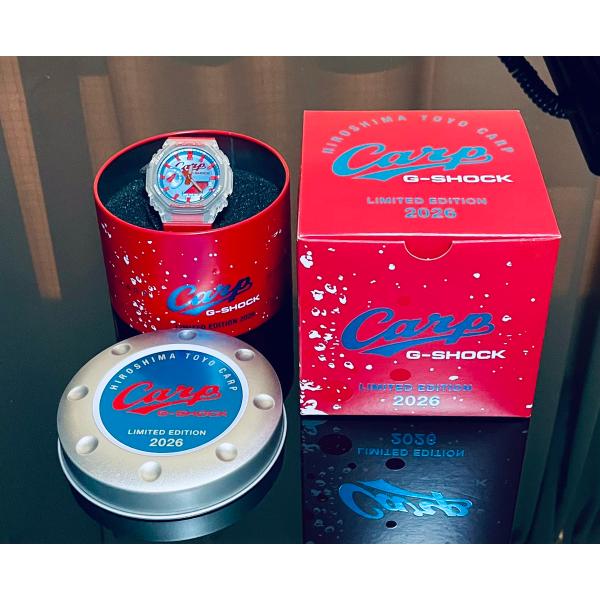 新品】【即納】 広島東洋カープ G-SHOCK 2026年モデル カープグッズ
