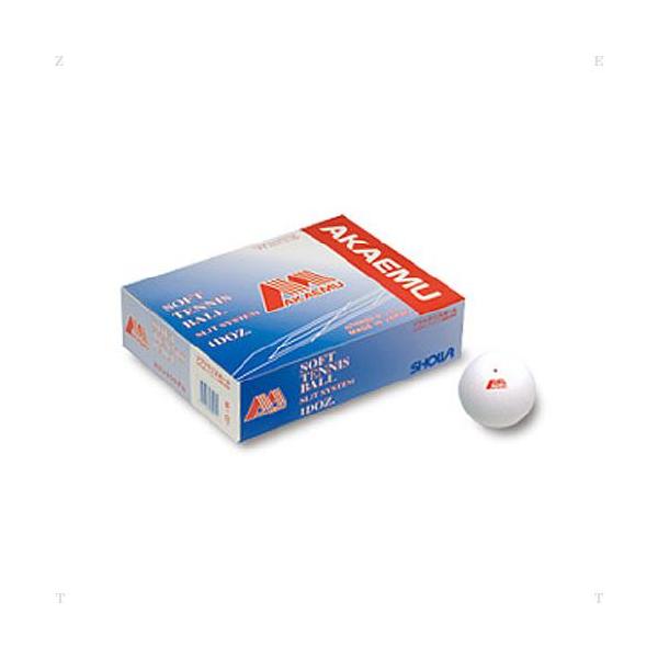 LUCENT（ルーセント） ソフトテニスボール アカエム 試合球 ホワイト 1