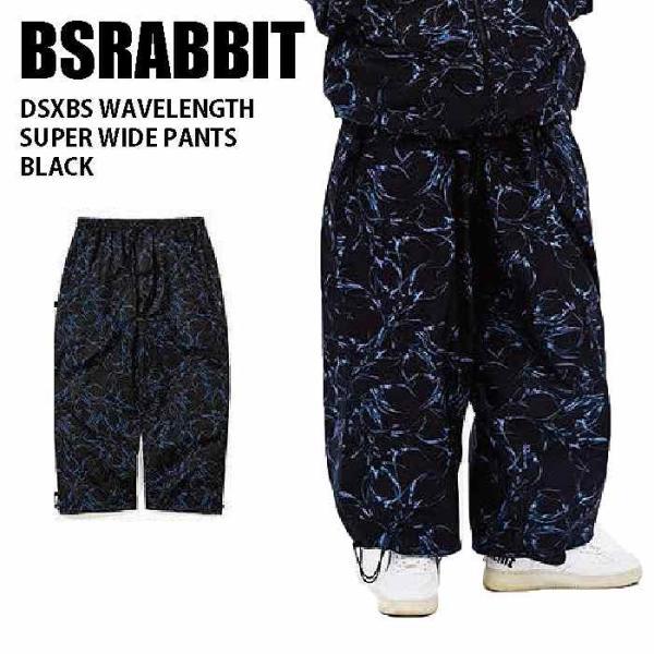 BSRABBIT ビエスラビット ウェア DSXBS WAVELENGTH SUPER WIDE PANTS