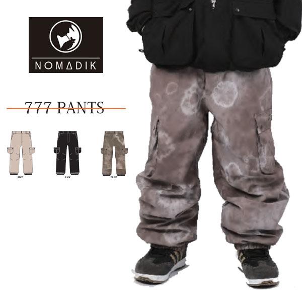 24-25 NOMADIK ノマディック スノーボード ユニセックス ウェア パンツ