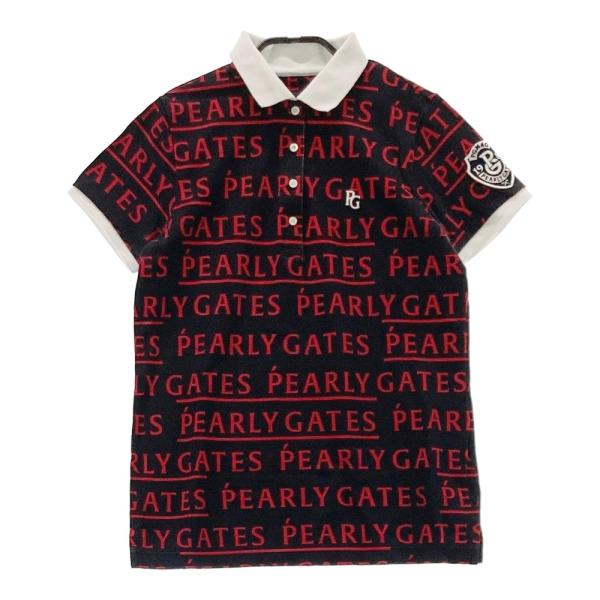 PEARLY GATES（パーリーゲイツ） 2022年モデル 半袖ポロシャツ ロゴ 総