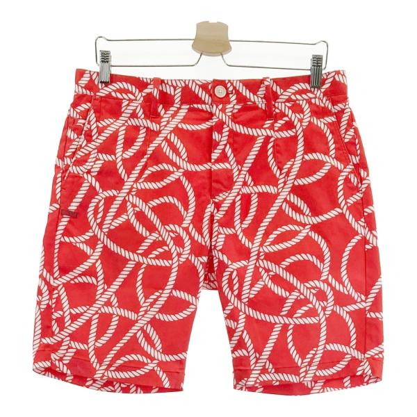 CALLAWAY キャロウェイ レッドレーベル ハーフパンツ ロープ柄 レッド