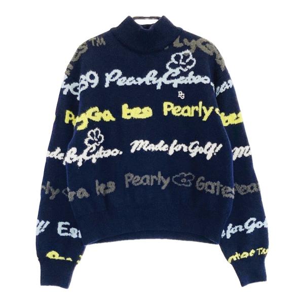 PEARLY GATES（パーリーゲイツ） ; 2024年モデル モックネック ニット