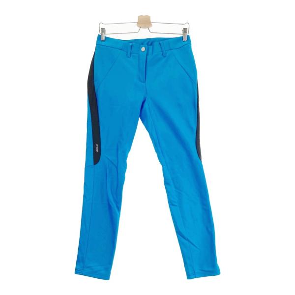 DESCENTE GOLF デサントゴルフ 裏起毛パンツ ブルー系 L ゴルフウェア