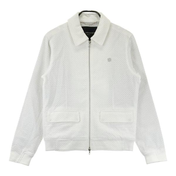 ST ANDREWS セントアンドリュース ジップジャケット ホワイト系 M