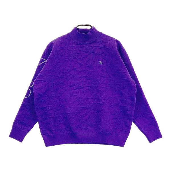 美品】PEARLY GATES パーリーゲイツ 2024年 ニット セーター パープル