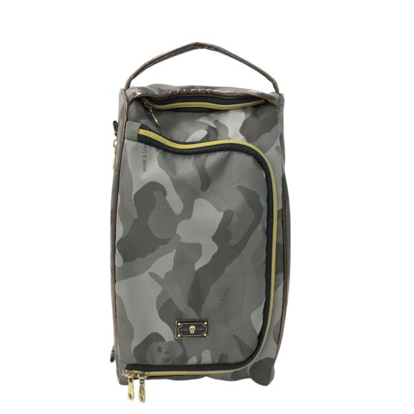 MARK&LONA マークアンドロナ シューズケース スカル 迷彩 カモフラ柄