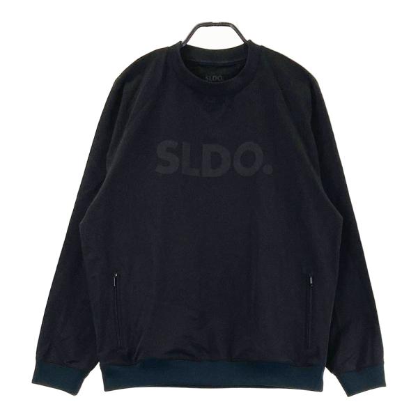 SLDO. エスルド プルオーバー ブラック系 XL ゴルフウェア メンズ