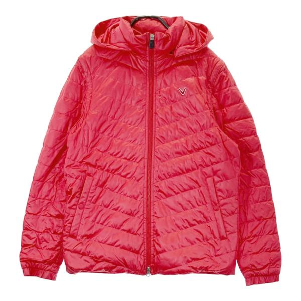 CALLAWAY キャロウェイ 4WAY ダウンジャケット レッド系 L ゴルフ