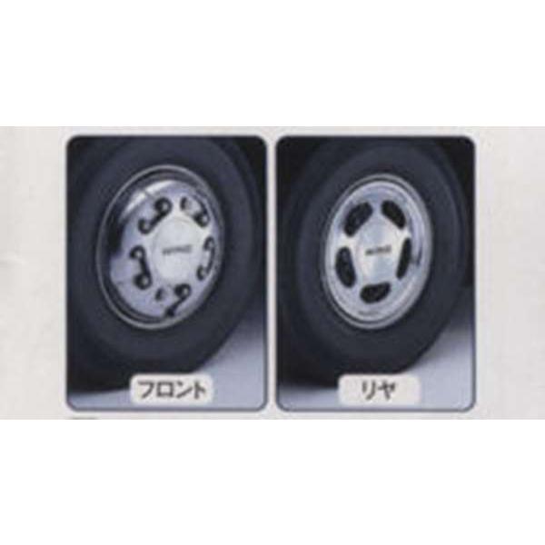 プロフィア メッキホイールキャップ リヤ駆動軸19.5インチ（1軸分） 8