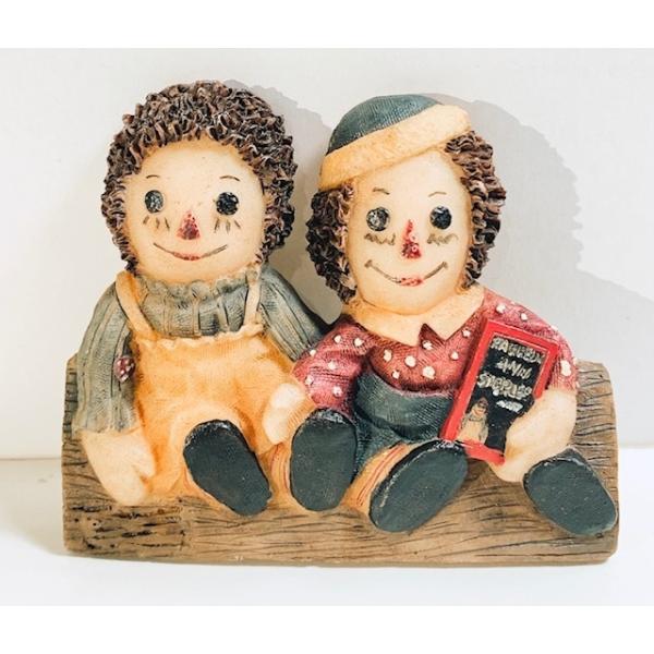 ラガディ・アン＆アンディ 木製ウェルカムボード カントリー雑貨