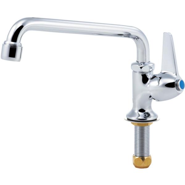 LIXIL（リクシル） LF-14ZF-13(65)-U レバー式台付自在水栓 : スイスイ