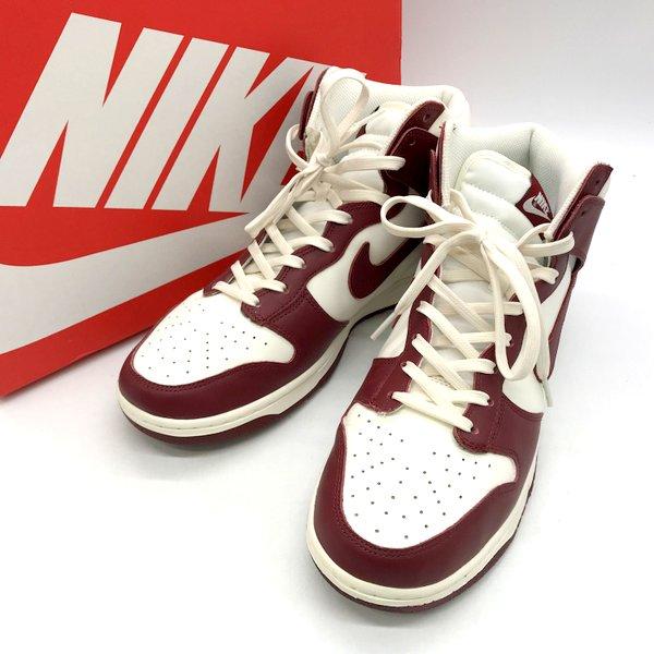 NIKE（ナイキ） NIKE WMNS DUNK HIGH TEAM RED ウィメンズ ダンク ハイ