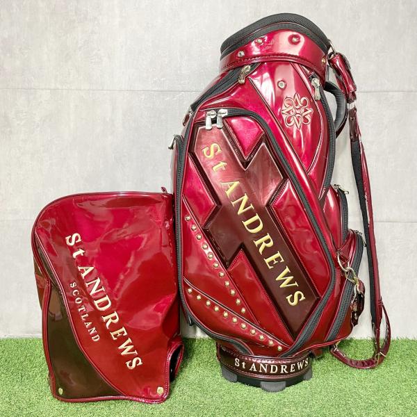 St ANDREWS セントアンドリュース キャディバッグ ゴルフバッグ ワイン