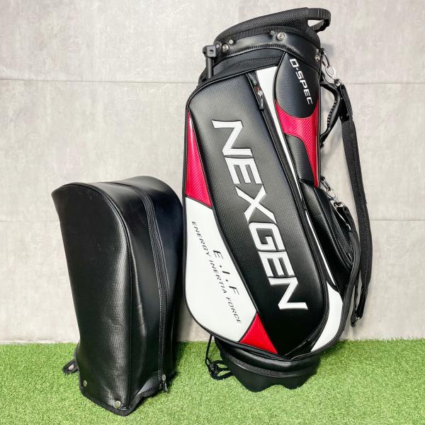 美品】NEXGEN ネクスジェン キャディバッグ ゴルフバッグ 軽量モデル