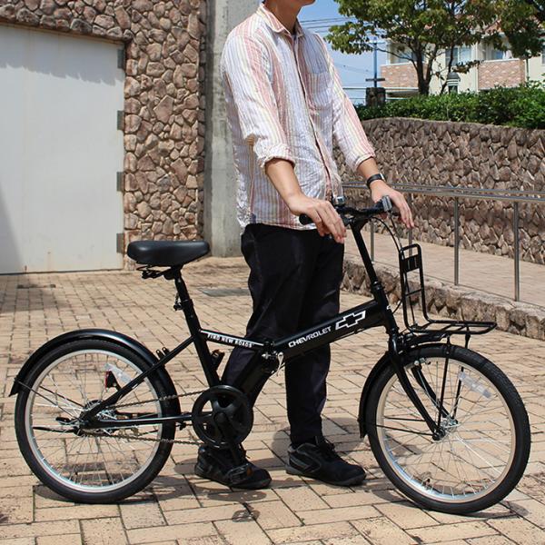折りたたみ 自転車 20インチ CHEVROLET シボレー 折りたたみ自転車