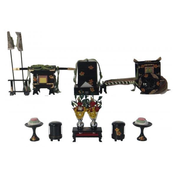 ひな人形 ひな道具 単品 部品 売り 前飾道具 六品道具 極上品 257144