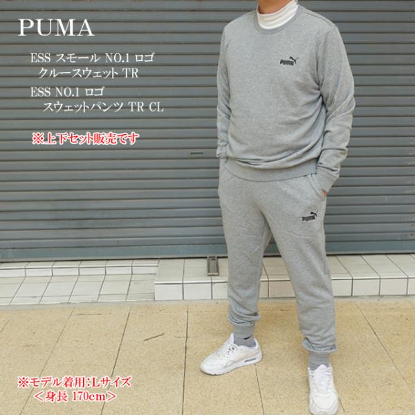 PUMA（プーマ） 上下セット メンズ クルートレーナー/スウェットパンツ