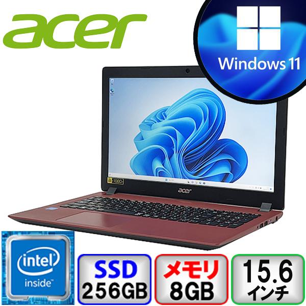Acer Aspire 3 A315-32U/R N17Q2 Celeron 8GB メモリ 256GB SSD