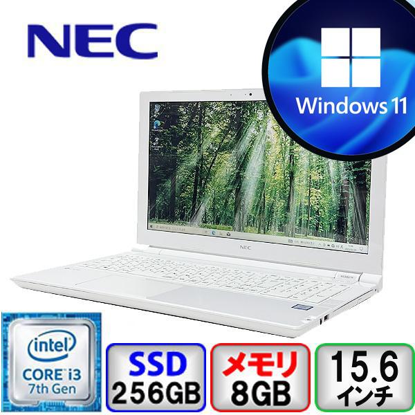 LaVie NEC LAVIE NS300/H PC-NS300HAW Core i3 8GB メモリ 256GB SSD