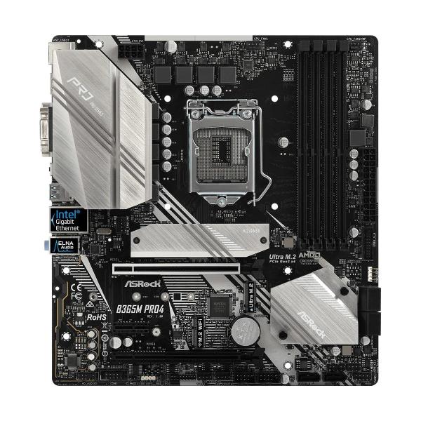 ASRock B365M Pro4 LGA 1151 300 Series Intel B365 SATA 6Gb/s Micro