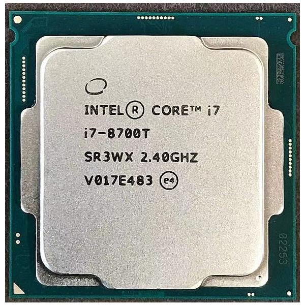 Intel Core i7-8700T SR3WX 6C 2.4GHz 12MB 35W LGA1151 国内発