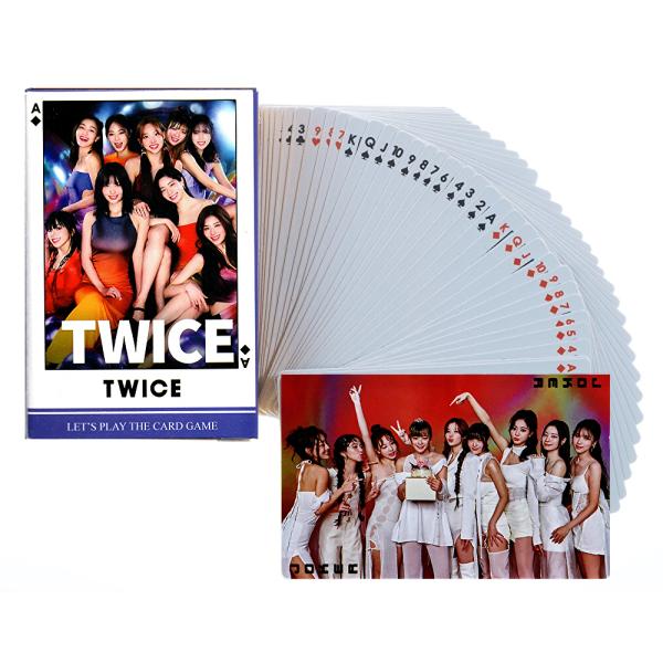 TWICE トゥワイス グッズ トランプ カード ゲーム 54枚セット フォト