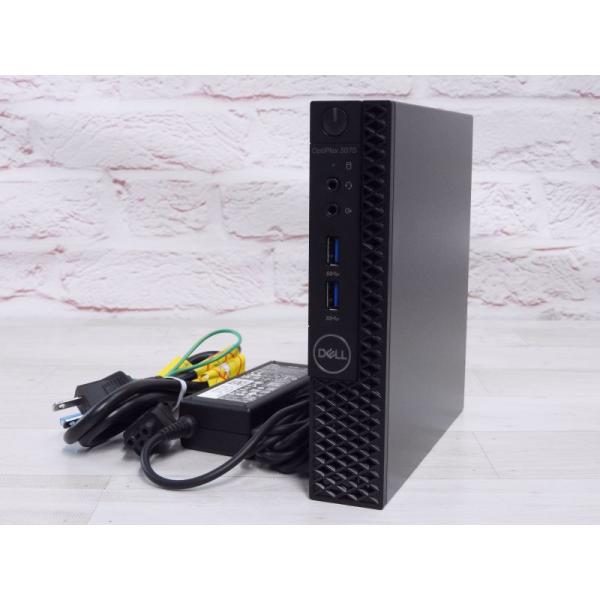 中古 Aランク Dell OptiPlex 3070 Micro 第9世代 i3 9100T メモリ8GB