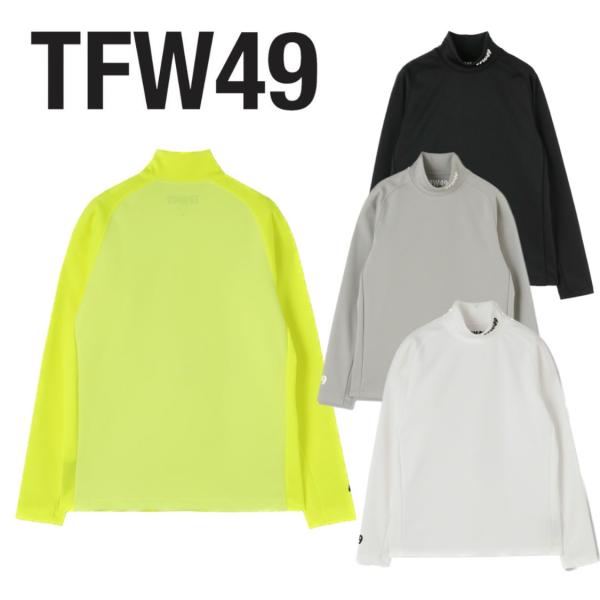 TFW49 TFW49 WARM MOCKNECK LONG SLEEVE T メンズ ゴルフ ゴルフウェア