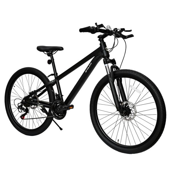 マウンマウンテンバイク クロスバイク アルミ シマノ21段変速 自転車