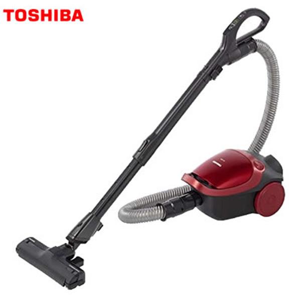 TOSHIBA（東芝） 掃除機 紙パック式クリーナー VC-PH9-R グランレッド